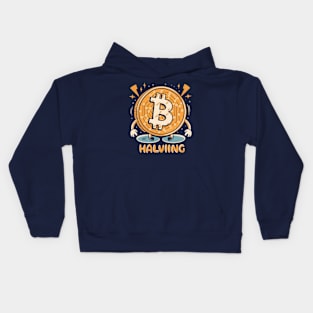 Bitcoin halving Kids Hoodie